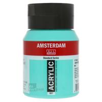 Royal Talens Amsterdam Acrylverf 500 ml - Turkooisgroen 661 - thumbnail