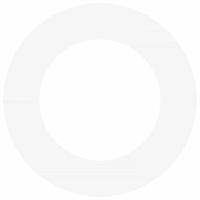 VidaXL Geschikt voor platte boomring wit ø50 / 80 cm staal - thumbnail