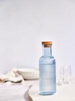 Cosy & Trendy Waterkaraf - Karaf met Kurk - Raya - Blauw - 1 Liter - thumbnail