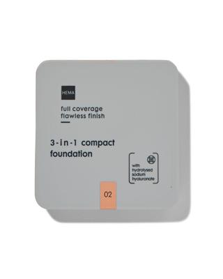HEMA 3-in-1 full coverage foundation 02