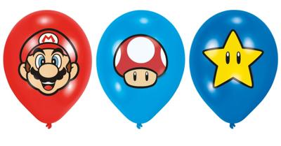 Ballonnen Super Mario full color Ballonnen Super Mario full color