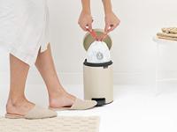Brabantia Pedaalemmer NewIcon 3 liter soft beige - thumbnail
