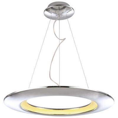 LED Hanglamp 35W Natuurlijk Wit 4000K - Chroom Aluminium Design