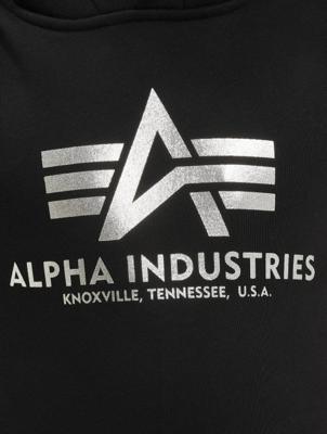 Alpha Industries / Hoody Basic in zwart