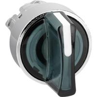 Schneider Electric ZB4BK1333 ZB4BK1333 (Ø) 22 mm Chroom, Groen 1 stuk(s) - thumbnail