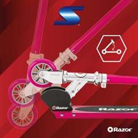 Interbrands 13073051 scooter Roze - thumbnail