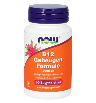 NOW B12 Geheugen Formule 5000mcg Tabletten