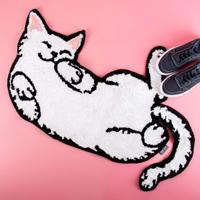 Sleepy Cat Rug - thumbnail