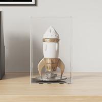 VidaXL Displaybox transparant 14x14x22 cm acryl - thumbnail