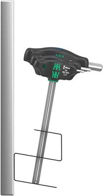 Wera 454/10 HF Schroevendraaier-set Imperial 2 | T-Greep set Binnenzeskant | Hex-Plus met vasthoudtfunctie | INCH | 10-delig - 05023454001