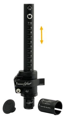 Schulz speedlifter classic t10 stuurpen verlenger 100 mm 25.4 / 28.6 mm zwart