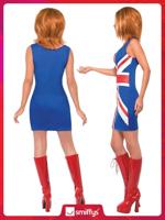 Ginger Spice girl jurk - thumbnail