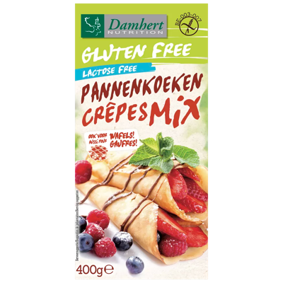 Damhert Gluten Free Pannenkoekenmix Lactose Free