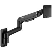 SpeaKa Professional SP-MM-990 Monitor-wandbeugel 1-voudig 43,2 cm (17) - 124,5 cm (49) Zwart In hoogte verstelbaar, Kantelbaar en zwenkbaar - thumbnail