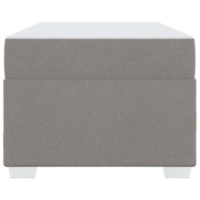 Bedframe Taupe 90 x 190 cm Stof