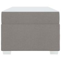 Bedframe Taupe 90 x 190 cm Stof - thumbnail