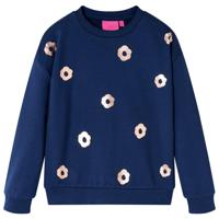 VidaXL Kindertrui 128 marineblauw - thumbnail