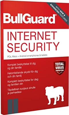 Bullguard Internet Security 2020 3U Win jaarlicentie, 3 licenties Windows beveiligingssoftware