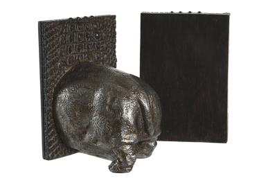 Bokstöd DKD Home Decor 15 x 11 x 17 cm Hars Koloniaal