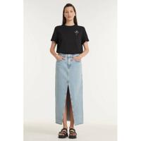 Relaxed fit tee with core graphic black - thumbnail