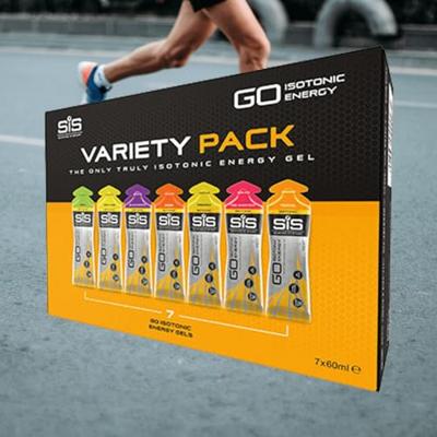 SiS Go Isotonic Energy Gel 7-pack Smakenmix 60ml