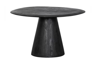 WOOOD Organische Salontafel 'Posture' Mangohout, 70 x 59cm, kleur Zwart