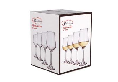 Daily Home wijnglas 400ml set van 4 | 6 stuks