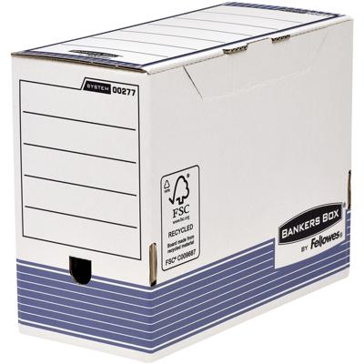 Archiefdoos Bankers Box System A4 150mm wit blauw Archiefdoos Bankers Box System A4 150mm wit blauw