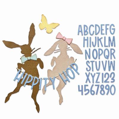 Sizzix • tim holtz thinlits die set vault hippity hop