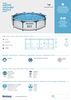 Bestway steel pro max zwembadset 305x76 cm - thumbnail