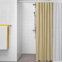 Douchegordijn Exma Beige PVC 180 x 180 cm - thumbnail