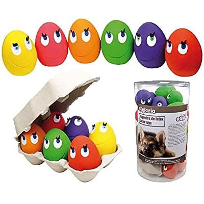 Hondenspeelgoed Gloria Eier Maat S Latex (24 pcs)