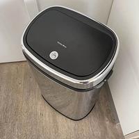 Vuilnisemmer Kitchen Move Square Grijs 60 L - thumbnail