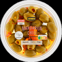 Jumbo Olijven Mandarijn Chili 100 g - thumbnail