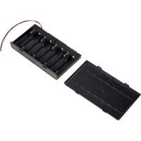 TRU COMPONENTS TC-13220648 Batterijhouder Aantal cellen: 8 AA (penlite) Kabel (l x b x h) 127 x 71 x 19 mm - thumbnail