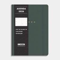 Luxe A5 Agenda 2026 Donkergroen - thumbnail