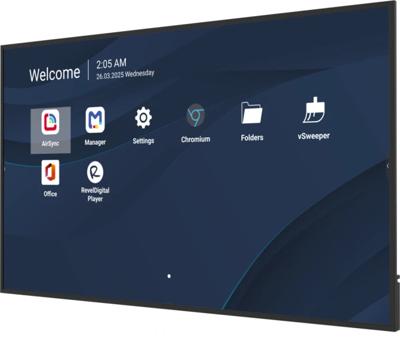 ViewSonic CDE7531 Commerciële 75 inch 4K UHD-monitor met 500 nits helderheid, contrastverhouding 5000:1, OPS-sleuf, 8 GB RAM, 32 GB geheugen, 16 W dubbele luidspreker, wifi-sleuf ViewSonic CDE7531 Commerciële 75 inch 4K UHD-monitor met 500 nits helderheid, contrastverhouding 5000:1, OPS-sleuf, 8 GB RAM, 32 GB geheugen, 16 W dubbele luidspreker, wifi-sleuf
