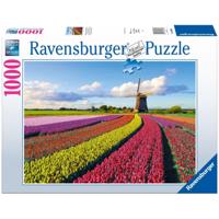 Ravensburger Puzzel Hollandse Windmolen 1000 Stukjes - thumbnail
