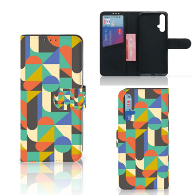 Honor 20 Telefoon Hoesje Funky Retro Honor 20 Telefoon Hoesje Funky Retro