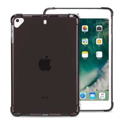 Zeer transparante TPU volledige Thicken hoeken schokbestendige beschermende case voor iPad Pro 12 9 (2018) (zwart)