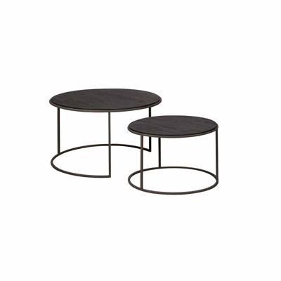 RENEW Salontafel 'Spello' XL, Teakhout, Set van 2 stuks RENEW Salontafel 'Spello' XL, Teakhout, Set van 2 stuks