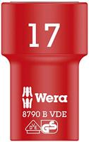Wera 8790 B Zyklop VDE doppen, geïsoleerd, voorzien van 3/8" aandrijving, 17.0 x 46.0 mm - 1 stuk(s) - 05004961001 - thumbnail