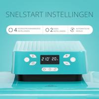 Loklik Auto Heat Press Transferpers Turquoise - thumbnail