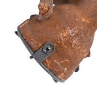 QAZQA Industriële spot roestbruin - Sorra - thumbnail