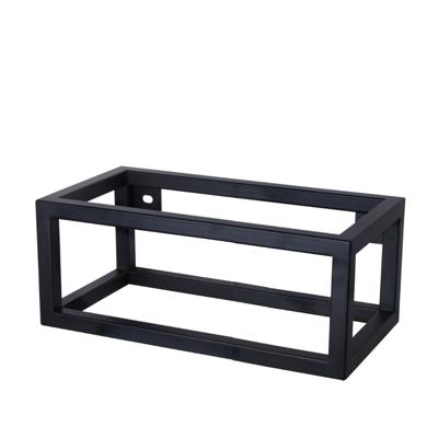 Plieger Handdoekrek Houston Open Frame tbv Fontein 37x23x11 cm Mat Zwart