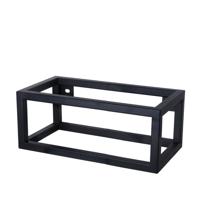 Plieger Handdoekrek Houston Open Frame tbv Fontein 37x23x11 cm Mat Zwart - thumbnail