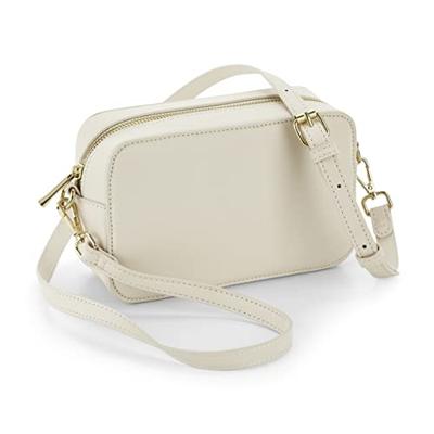 Atlantis BG758 Boutique Structured Cross Body Bag - Oyster - 21 x 13 x 7 cm