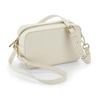 Atlantis BG758 Boutique Structured Cross Body Bag - Oyster - 21 x 13 x 7 cm - thumbnail