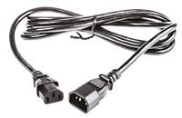 APC stroomverbindingskabel - AP9870 - C13 naar C14, 2,5 m - thumbnail