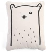 CHILDHOME Kussen beer canvas - thumbnail